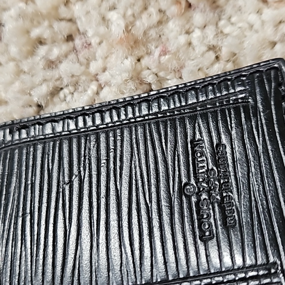 Louis Vuitton Black Epi Luggage Tag - Picture 7 of 7